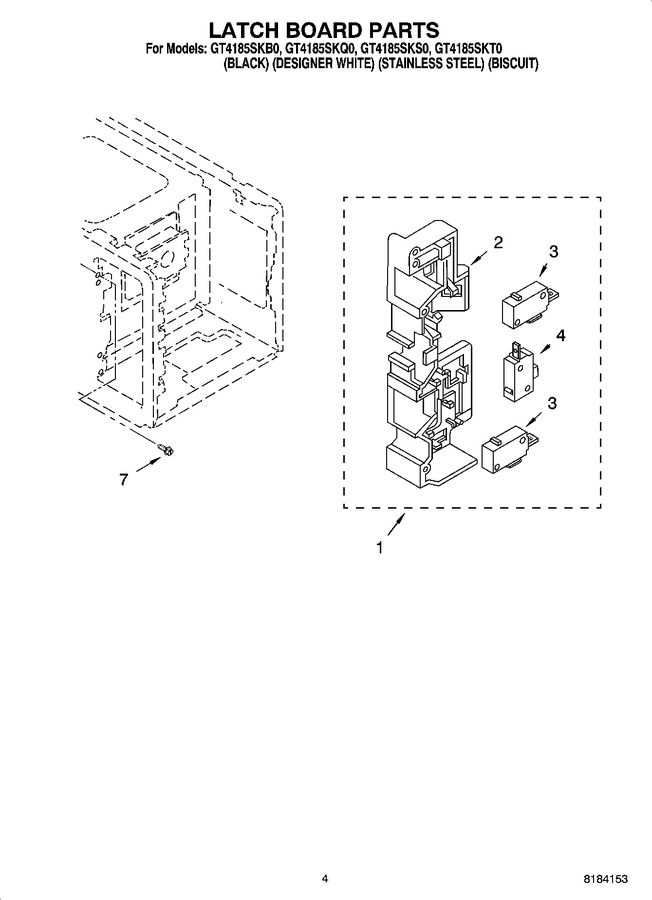 Diagram for GT4185SKT0