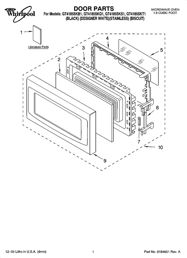 Diagram for GT4185SKS1