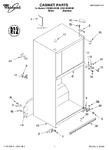 Diagram for 01 - Cabinet Parts