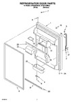 Diagram for 04 - Refrigerator Door Parts