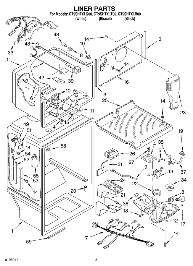 Diagram for GT9SHTXLQ00