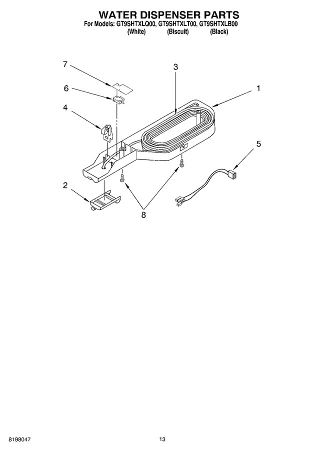 Diagram for GT9SHTXLB00