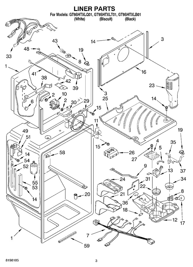 Diagram for GT9SHTXLB01