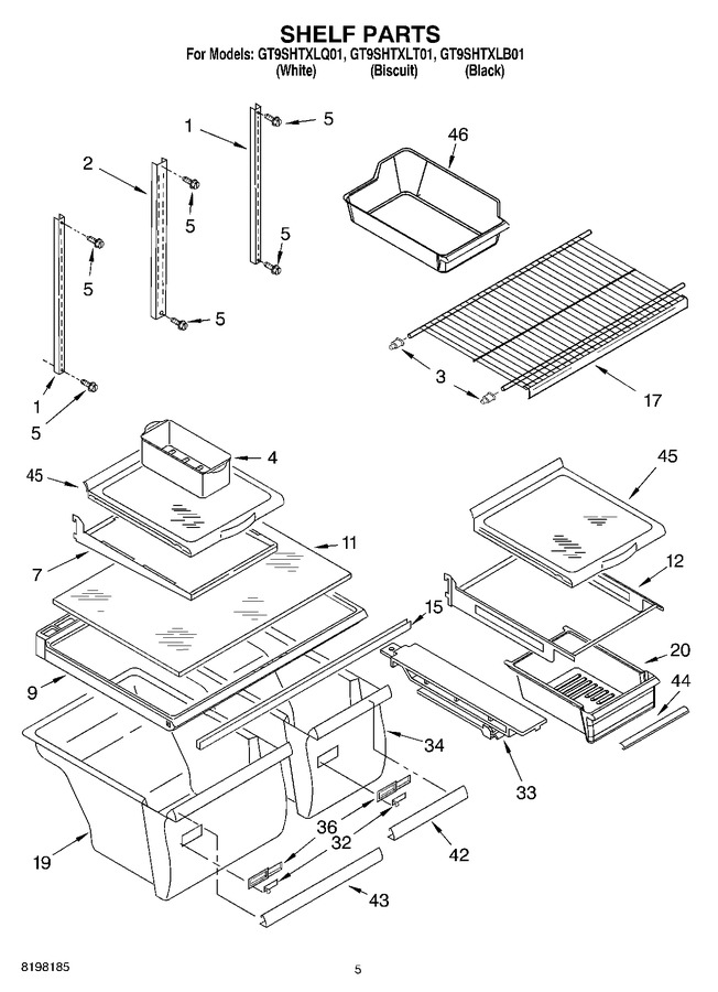 Diagram for GT9SHTXLB01