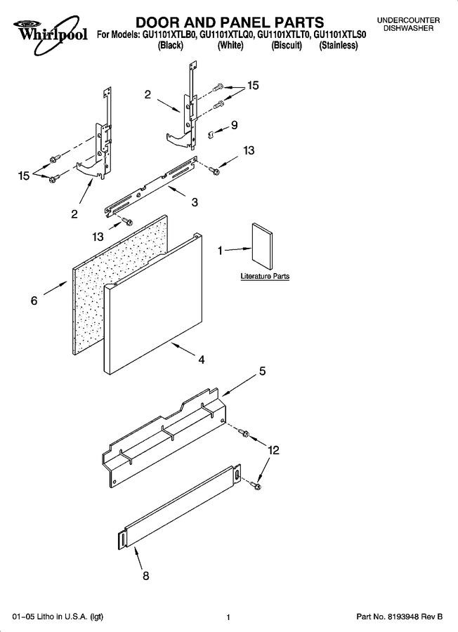 Diagram for GU1101XTLT0