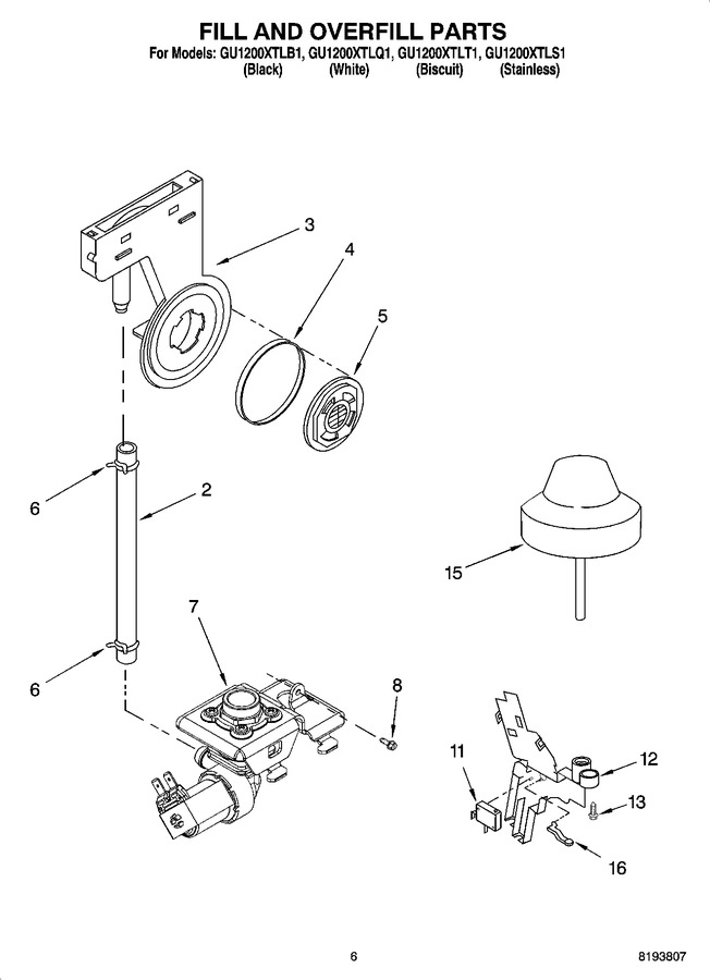 Diagram for GU1200XTLT1