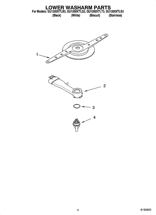 Diagram for GU1200XTLT3