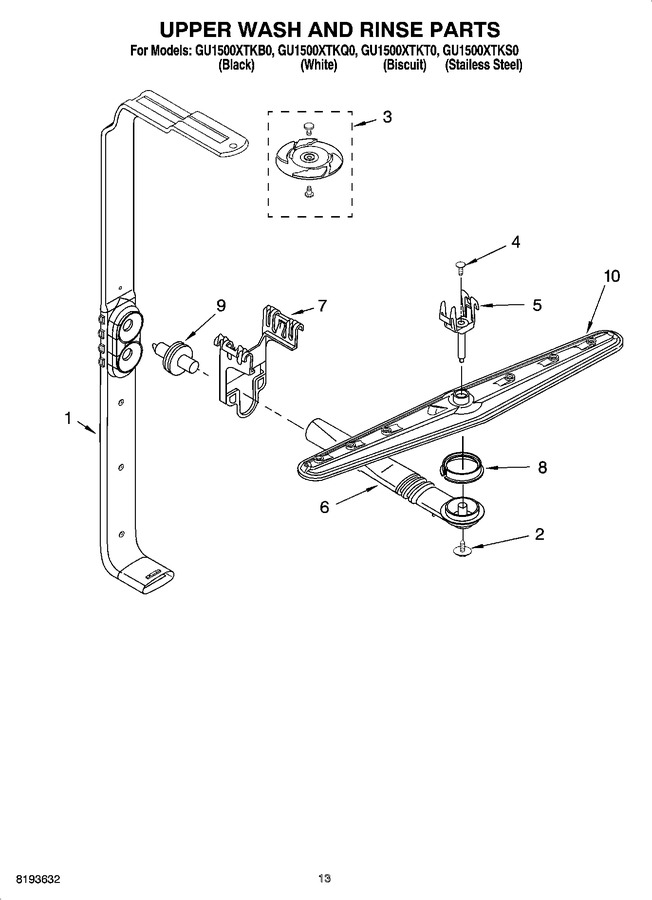 Diagram for GU1500XTKB0