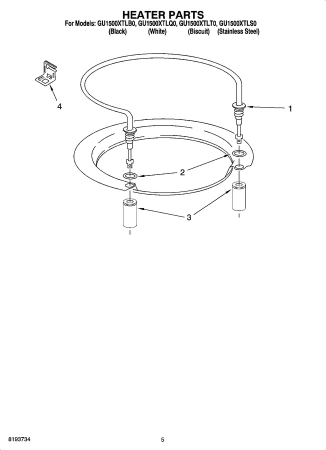 Diagram for GU1500XTLB0