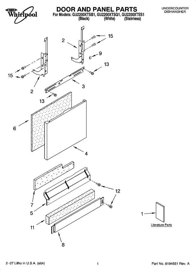 Diagram for GU2200XTSS1