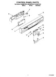 Diagram for 02 - Control Panel Parts