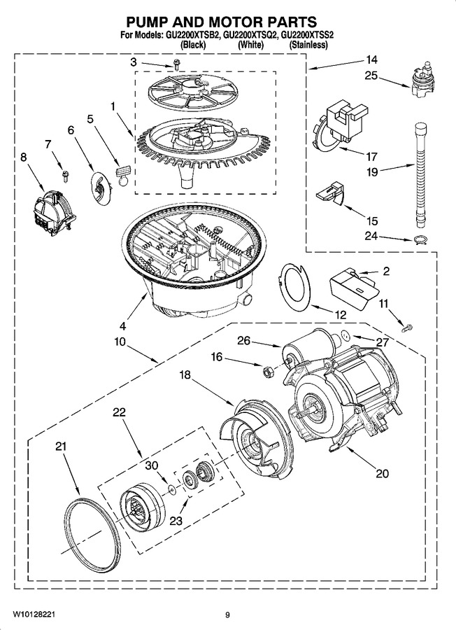 Diagram for GU2200XTSQ2