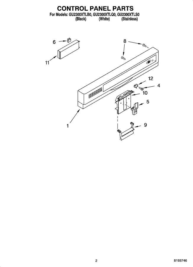 Diagram for GU2300XTLB0