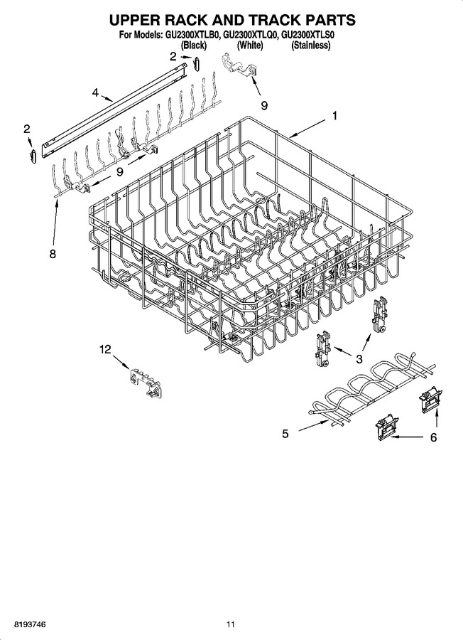 Diagram for GU2300XTLS0