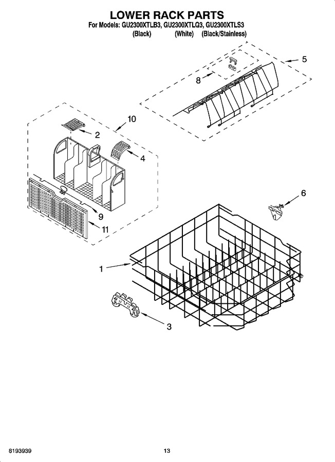 Diagram for GU2300XTLQ3