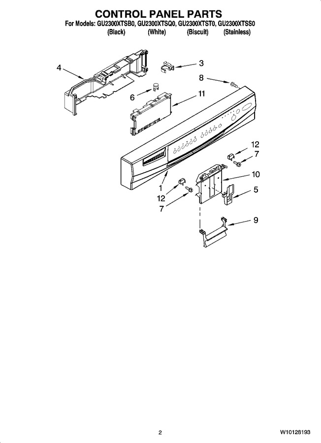 Diagram for GU2300XTSQ0