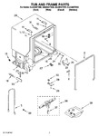 Diagram for 07 - Tub And Frame Parts