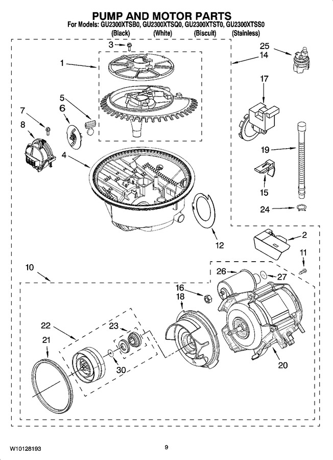 Diagram for GU2300XTSQ0