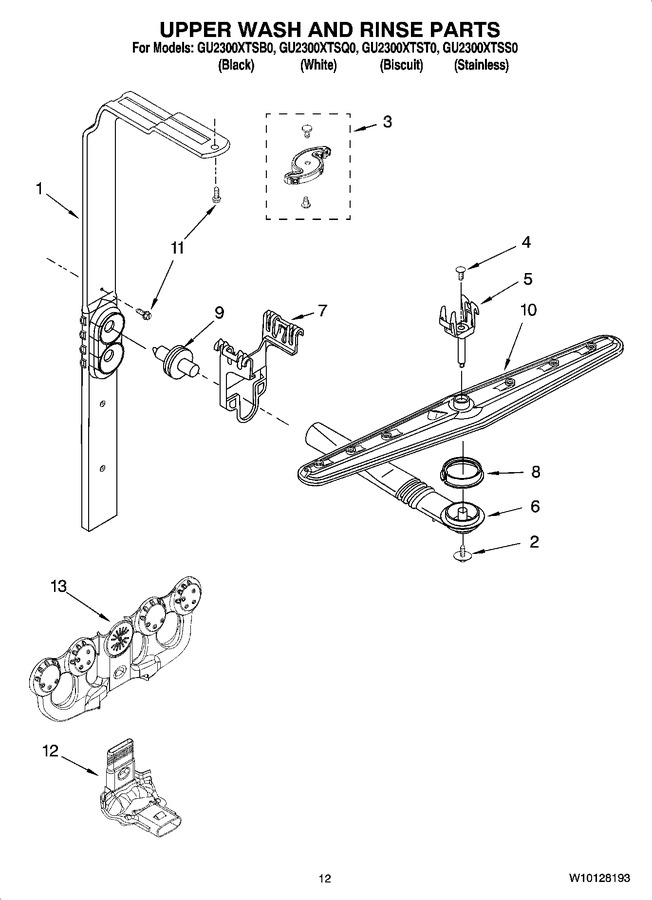 Diagram for GU2300XTST0