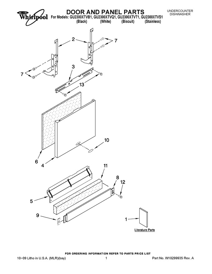 Diagram for GU2300XTVQ1