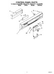 Diagram for 02 - Control Panel Parts