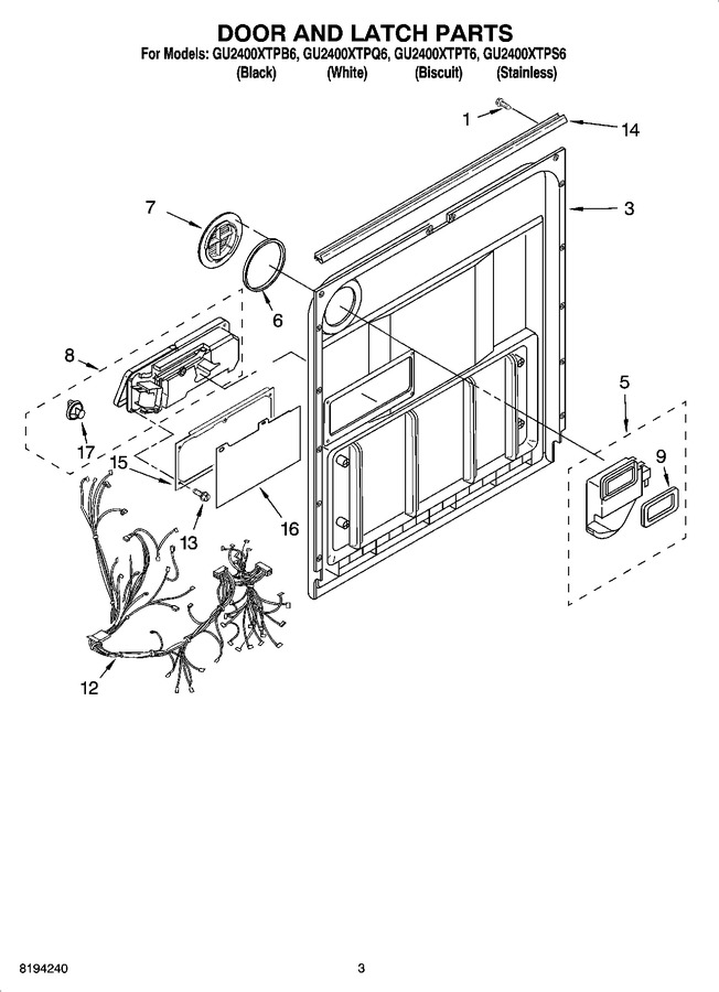 Diagram for GU2400XTPT6