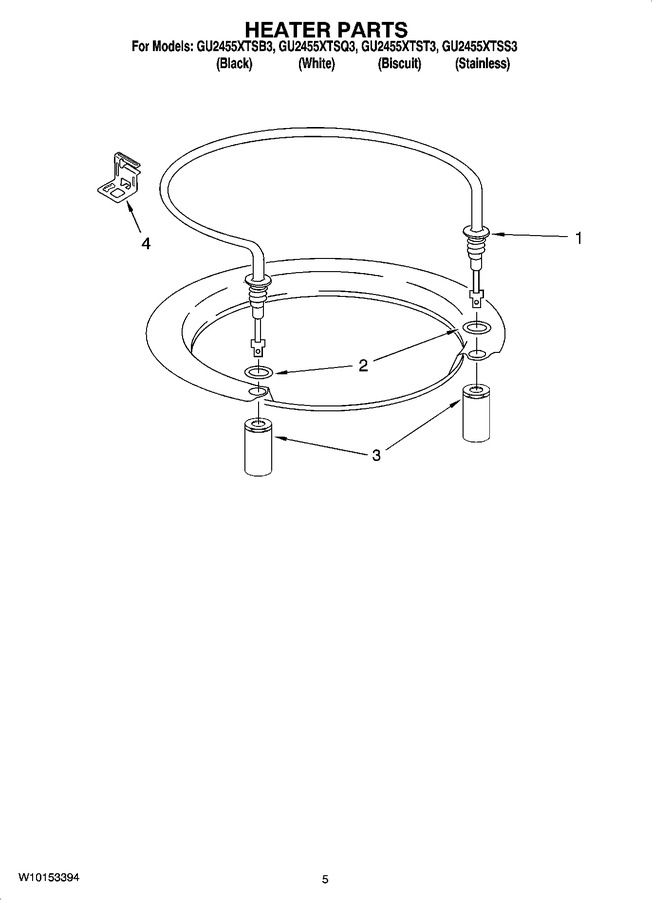 Diagram for GU2455XTSS3