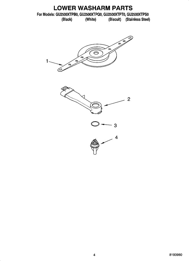 Diagram for GU2500XTPT0