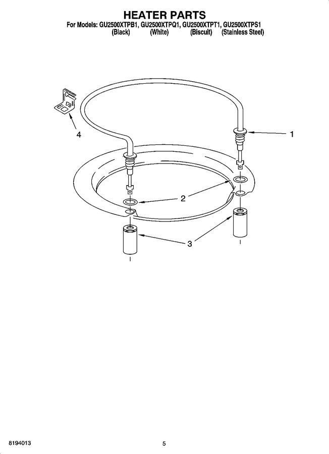 Diagram for GU2500XTPS1