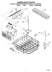 Diagram for 11 - Lower Rack Parts