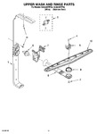 Diagram for 10 - Upper Wash And Rinse Parts