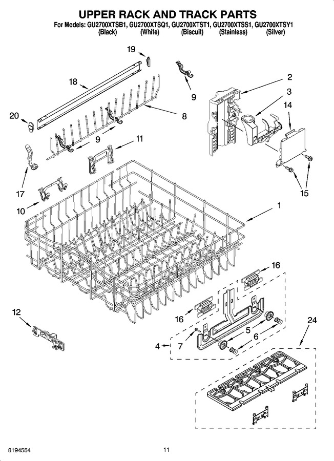 Diagram for GU2700XTSB1