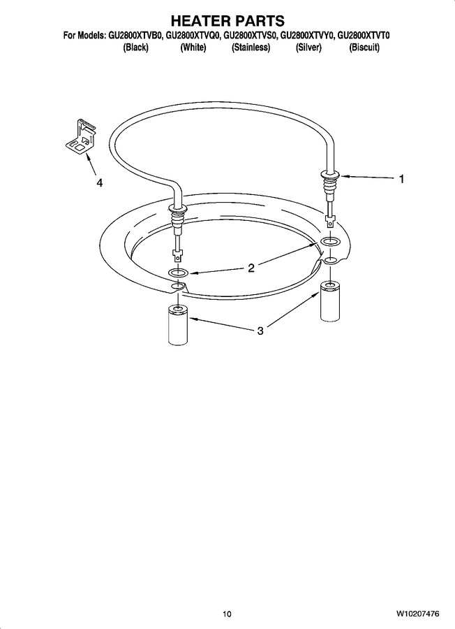 Diagram for GU2800XTVY0