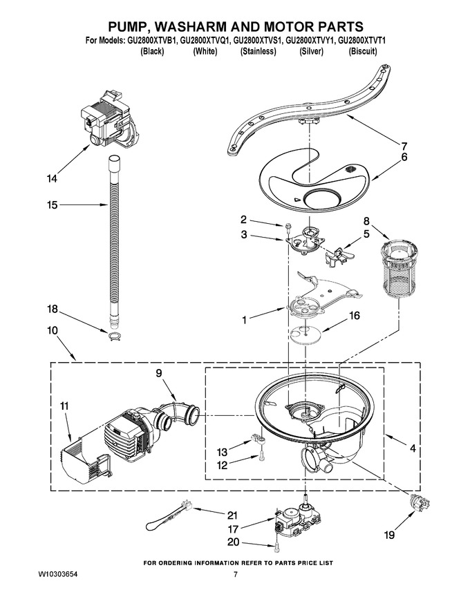 Diagram for GU2800XTVS1