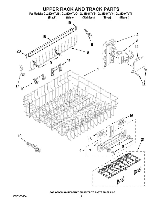 Diagram for GU2800XTVT1