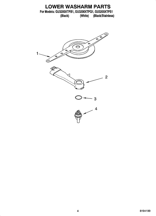 Diagram for GU3200XTPQ1