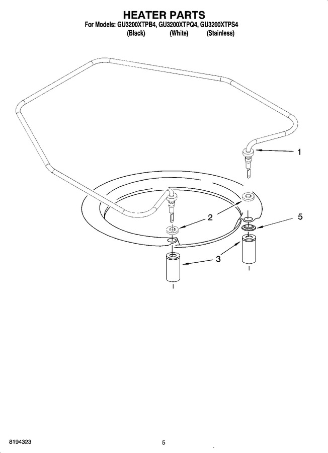 Diagram for GU3200XTPQ4