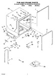 Diagram for 07 - Tub And Frame Parts