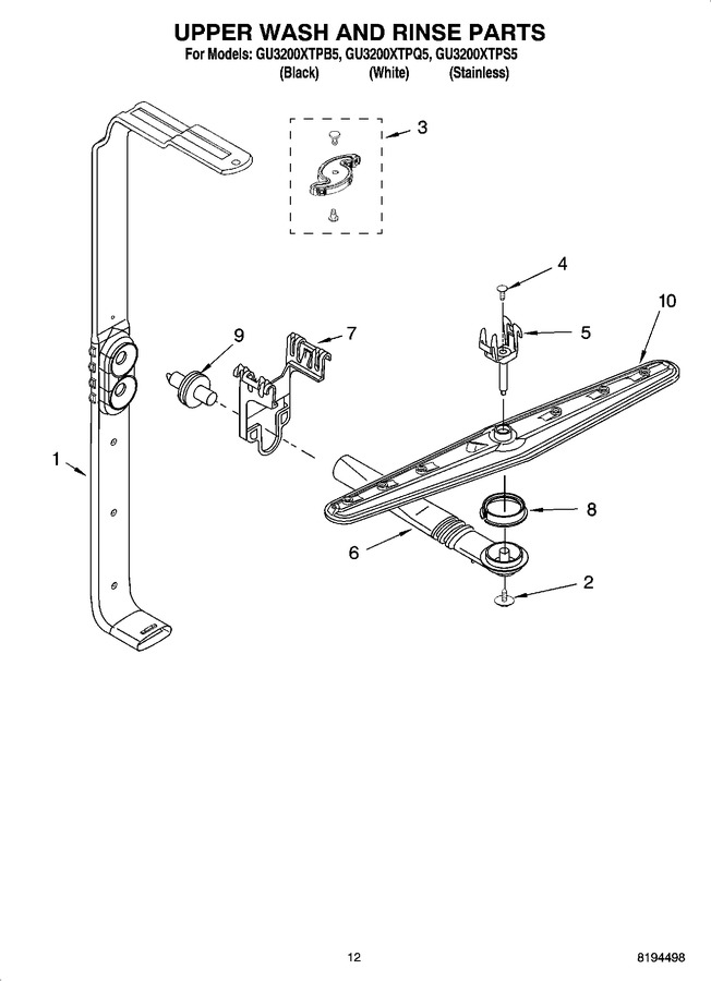 Diagram for GU3200XTPS5