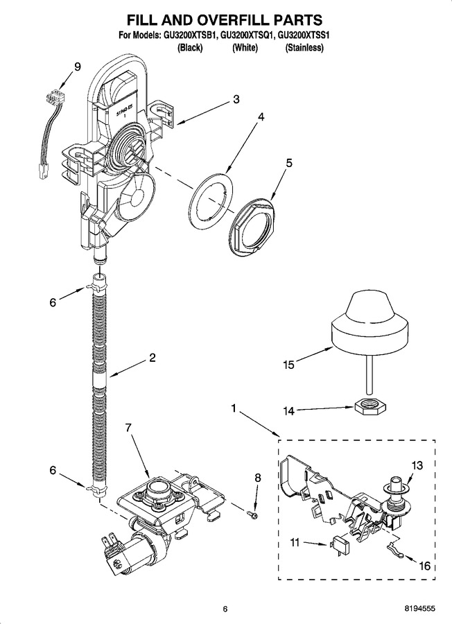 Diagram for GU3200XTSQ1