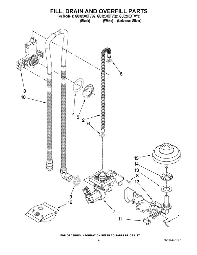 Diagram for GU3200XTVB1