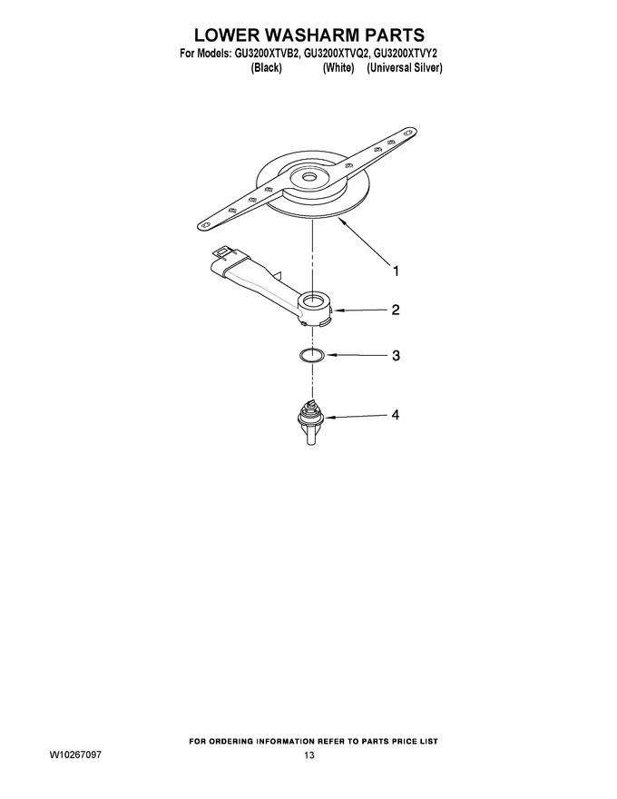 Diagram for GU3200XTVB1