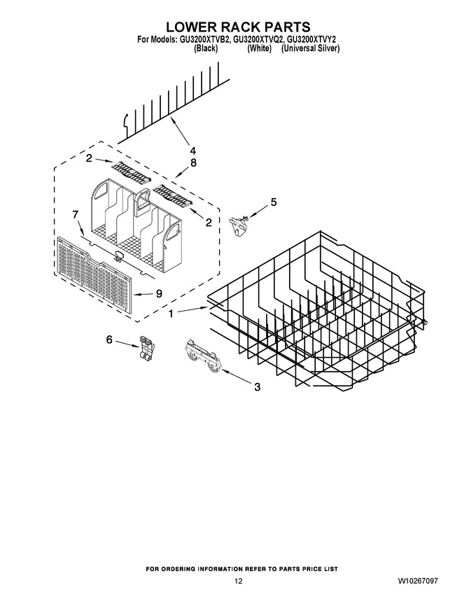 Diagram for GU3200XTVB2