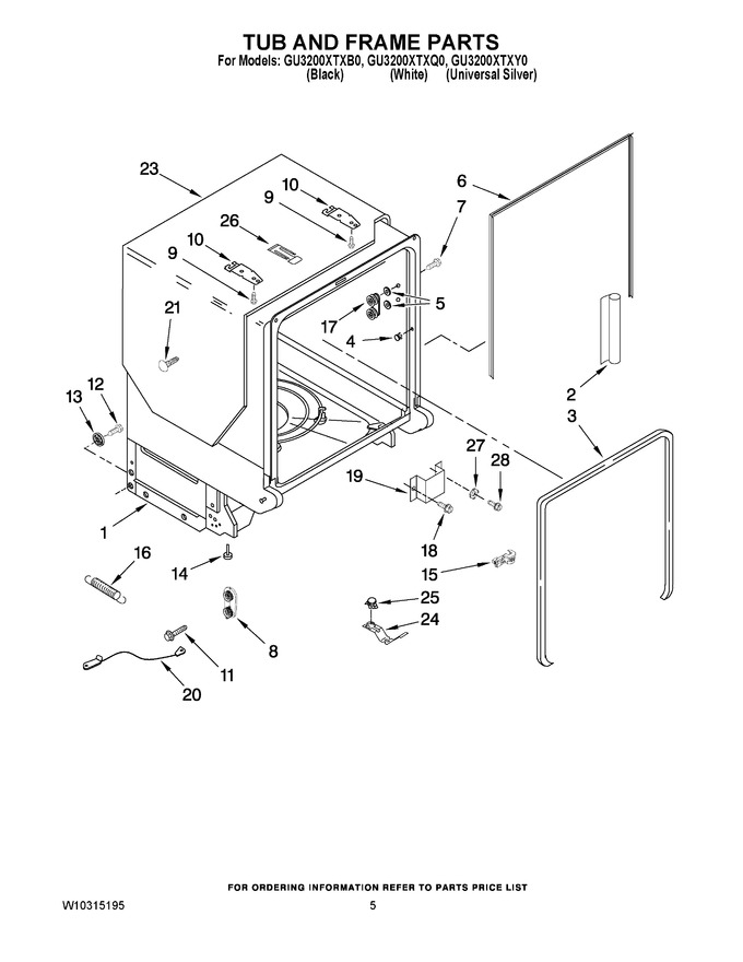 Diagram for GU3200XTXQ0