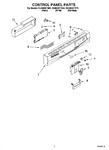 Diagram for 02 - Control Panel Parts