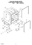 Diagram for 05 - Tub And Frame Parts