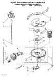 Diagram for 06 - Pump, Washarm And Motor Parts