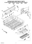 Diagram for 09 - Upper Rack And Track Parts