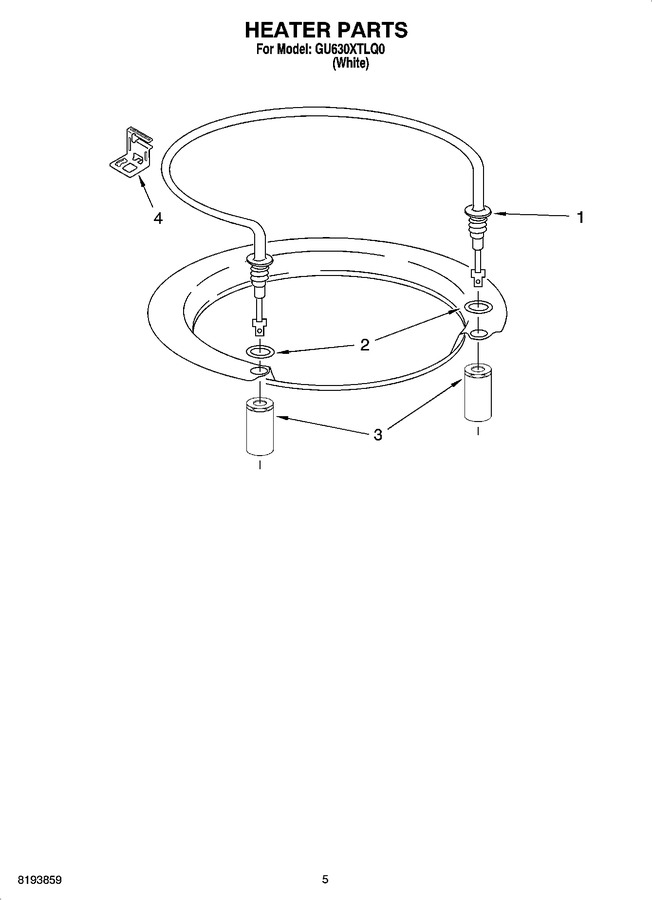 Diagram for GU630XTLQ0