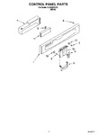 Diagram for 02 - Control Panel Parts